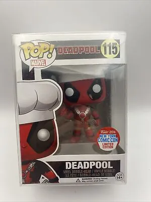 Buy Funko Pop Deadpool New York Comic Con 115 • 35£