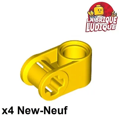 Buy LEGO Technic 4x Axle Axle Yellow/Yellow 6536 Perpendicular Connector NEW • 1.15£