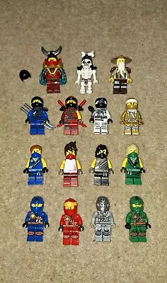 Buy Lego Ninjago Minifigures (x15) Used Good Condition • 10.50£