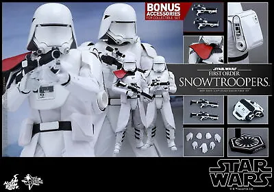 Buy 1/6 Hot Toys Mms323 Star Wars Ep Vii First Order Snowtroopers Set Action Figure • 273.99£