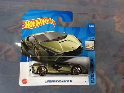 Buy Hot Wheels Lamborghini Sian FKP 37 85/250 2022 In Green • 4.99£