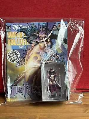 Buy DC COMICS SUPER HERO COLLECTION EAGLEMOSS ISSUE: 50 “ HUNTRESS “ New With Mag • 12.50£
