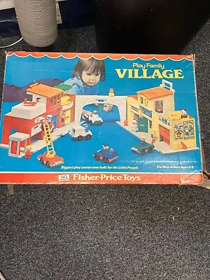 Buy Fisher Price Play Family Village Little People • 69.99£