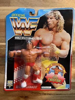 Buy WWF Hasbro Texas Tornado MOC Wrestling Figure 1993 Series 3 • 109.99£