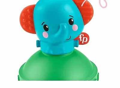 Buy Fisher Price Stacking Cup Elephant 6m+ Sensory Skills Toy Eye Catching Colours✨✨ • 8.99£