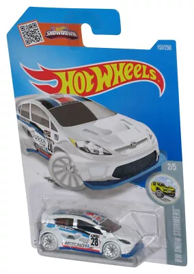 Buy Hot Wheels Showdown HW Snow Stormers (2015) White '12 Ford Fiesta Toy Car 157/25 • 14.06£