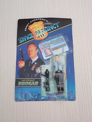 Buy Vintage BNIP Gerry Anderson Space Precinct 2040 Action Figure Lieutenant Brogan • 4£