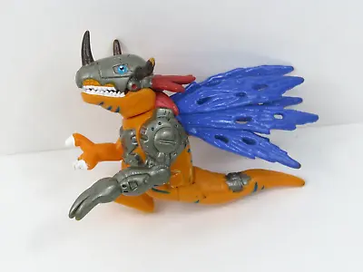 Buy Digimon MetalGreymon Action Mini Figure Bandai 1999 Digital Monsters Incomplete • 9.25£