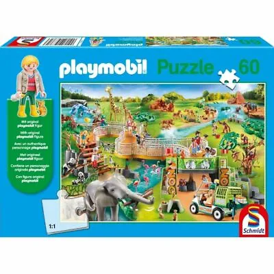 Buy Playmobil: A Zoo Adventure Puzzle And Play 60 Piece Jigsaw • 12.49£