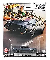 Buy Hot Wheels Premium Boulevard Real Riders - '87 Buick Regal GNX Car #30 • 9.99£