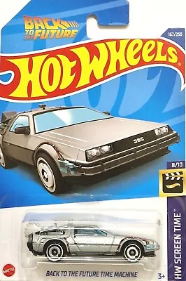 Buy Hot Wheels 2019 Back To The Future Time Machine Hw Screen Time Free Boxed Shippi • 19.99£