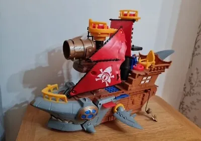 Buy Fisher Price Imaginext Shark Bite Pirate Ship (No Figures Or Other Parts) • 10£