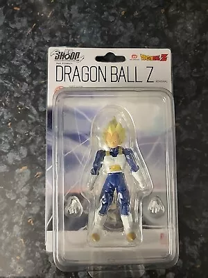 Buy Ultra Rare Dragon Ball Z Super Saiyan Vegeta 3in Action Figure Shodo Bandai • 20£