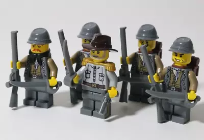 Buy Western Civil War Soldier Minifigures Confederates Army MOC - All Parts LEGO • 45.99£