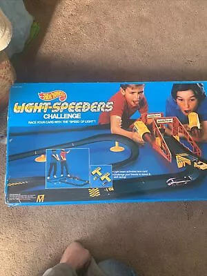 Buy 1989 Hot Wheels Light Speeders Challenge Vintage Toys Please Read • 14.99£