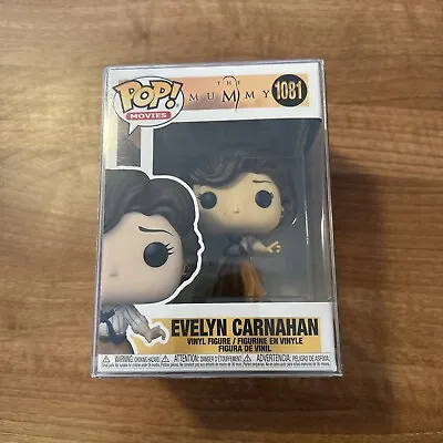 Buy Funko Pop! Movies: The Mummy - Evelyn Carnahan Vinyl Figure + Protector • 20£