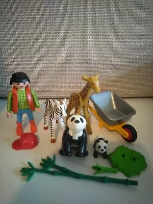 Buy Lady, Animals, Accessories From Playmobil 4009 Animal Care Station • 2.49£