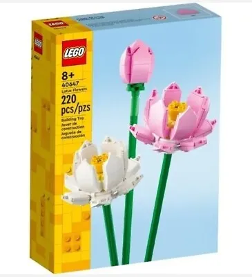 Buy LEGO CREATOR: Lotus Flowers (40647) • 16.65£
