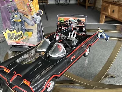 Buy Batmobile 1/12 Classic 1966 TV Series Batman Adam West Figure 6” • 255£