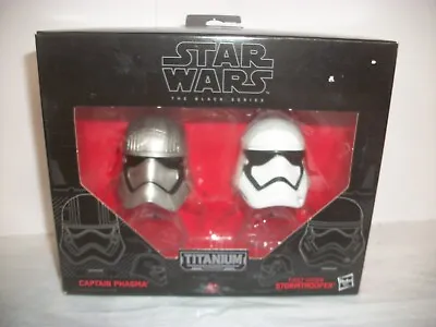 Buy Star Wars -the Black Series- Captain Phasma First Order Storm Trooper Helmet Set • 19.99£