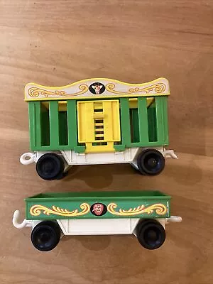 Buy Fisher Price Vintage CIRCUS TRAIN CARRIAGES • 8.99£