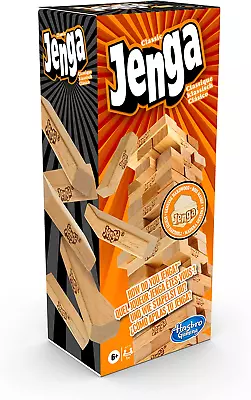 Buy Hasbro Gaming Jenga Classic, Children'S Game That Promotes Reaction Speed From 6 • 14.59£