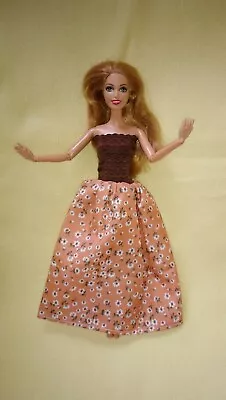 Buy Barbie Steffi Fashion Doll Clothing Princess Wedding Ball Gown Summer Dress 41 • 2.59£