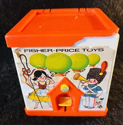 Buy Vintage Fisher Price Jack-in-the-box 138 Puppet Pop Up Jester Clown • 9.46£
