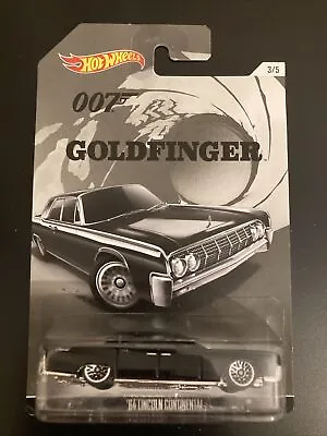 Buy Hot Wheels James Bond 007 Goldfinger 1964 Lincoln Continental • 14.99£