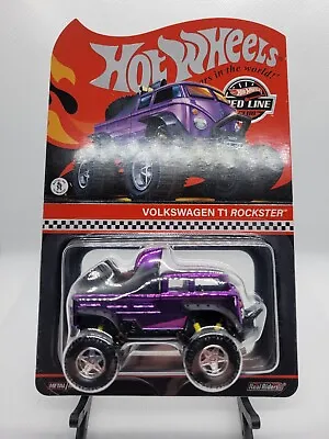 Buy Hot Wheels Redline Club, Volkswagen T1 Rockster Purple #26012/30000 (NEW) • 35£