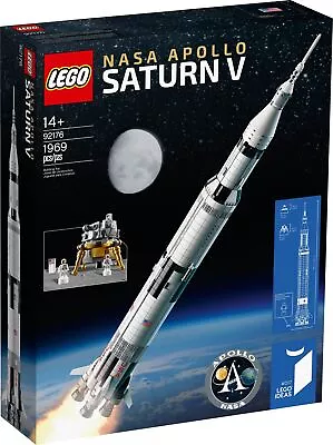 Buy LEGO Ideas: NASA Apollo Saturn V (92176)  Rocket New Sealed • 192.99£