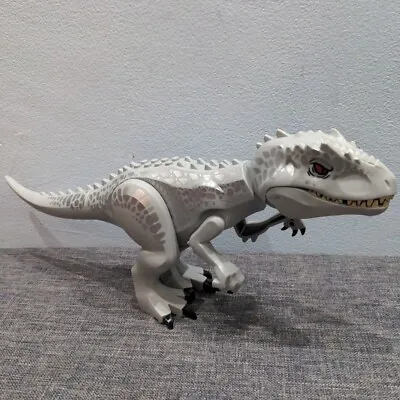 Buy LEGO® 75941 Jurassic World Indominus Rex Silver Dinosaur Minifigure Figure Only • 49.99£