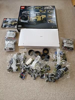 Buy Lego Land Rover Defender Technic (Retired) 42110 Immaculate Only Ever Part Built • 92£