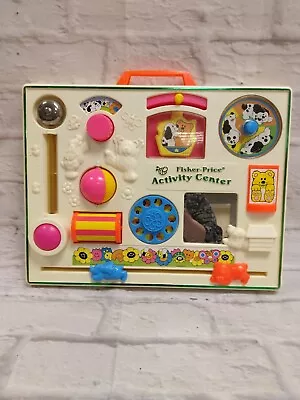 Buy Vintage Fisher Price Activity Centre  1970s        (CLRN) • 9.99£