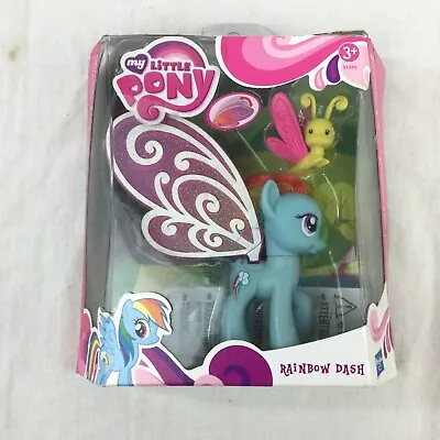 Buy 2011 My Little Pony FIM Rainbow Dash Glimmer Wings & Animal Friend Boxed • 19.99£