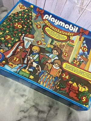 Buy 2003 Playmobil ADVENT CALENDAR Childrens Toy PLAYSET Christmas 4150 Complete Vgc • 29.99£