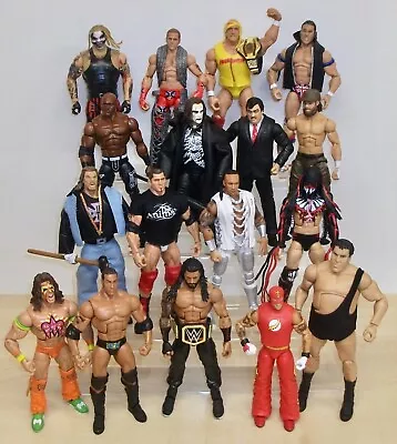 Buy WWE - Mattel Elite - Wrestling Figure - Roman Reigns, Brock Lesnar & The Fiend • 14.99£