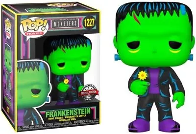 Buy Universal Studios Monsters: Frankenstein Black Light EXC Funko Pop! Vinyl • 12.99£
