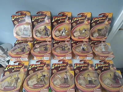 Buy Hasbro Indiana Jones 2008 3.75  Action Figures Collection Of 15 Figures NEW • 299.99£
