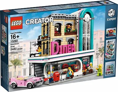 Buy Lego Creator Expert Downtown Diner 10260 - Brand New & Sealed • 259.99£