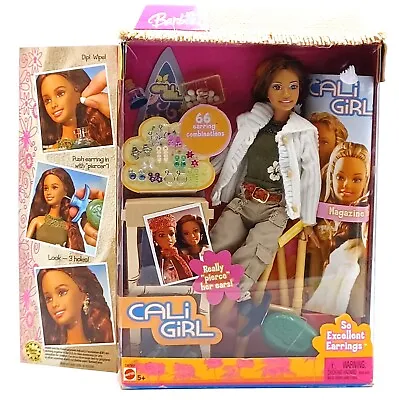 Buy 2004 Barbie Cali Girl So Excellent Earrings Summer Doll / Mattel C6789, NrfB • 93.13£