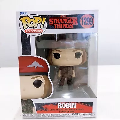 Buy Funko Pop! Stranger Things Hunter Robin NEW. Free Delivery • 8.99£