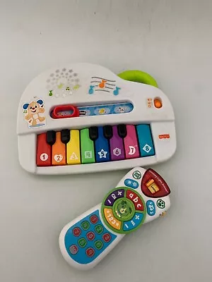 Buy Set Of 2 Leap Frog Remote & Fisher-Price Piano Musical Toys #GL • 9.99£