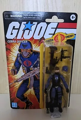 Buy G.I. Joe Retro Collection Figure Cobra Officer Hasbro Pulse • 24.99£
