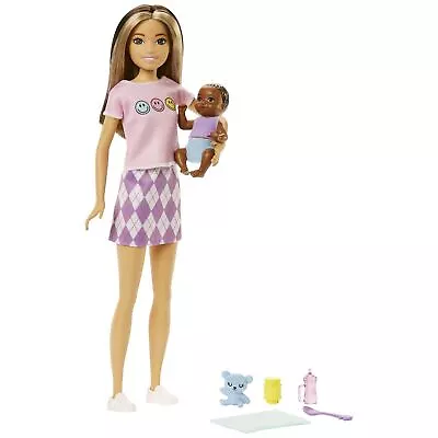 Buy Barbie - Skipper Babysitter (Two-tone Hair Doll With Baby Doll) /Toys • 26.36£