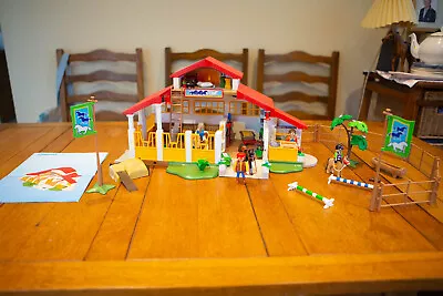 Buy Playmobil 4190 Riding Stables /Pony Ranch Farm / 99% Complete. In Good Condition • 24.89£