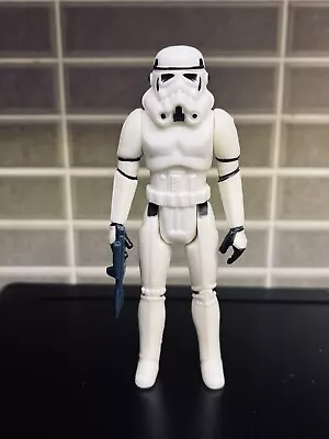 Buy Vintage Star Wars Figure Storm Trooper First 12 1977 Super White With Blaster • 16£