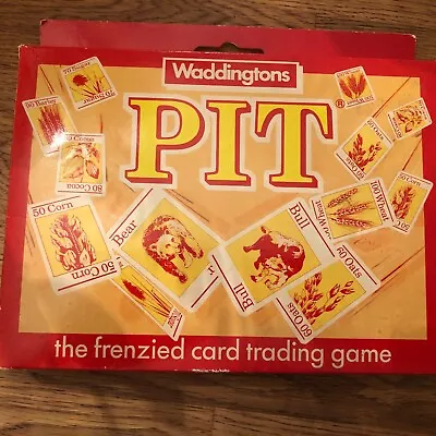 Buy Vintage  Waddingtons PIT The Frenzied Trading Card Game • 12£