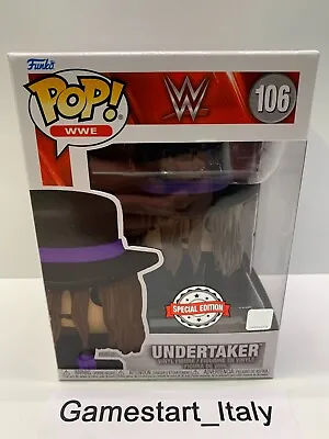 Buy Funko Pop Wwe Undertaker 106 Special Edition Vinyl Figure New • 51.11£