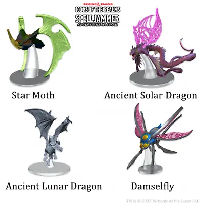 Buy WizKids/NECA D&D Icons Of The Realms: Ship Scale Astral Elf Patrol • 82.15£